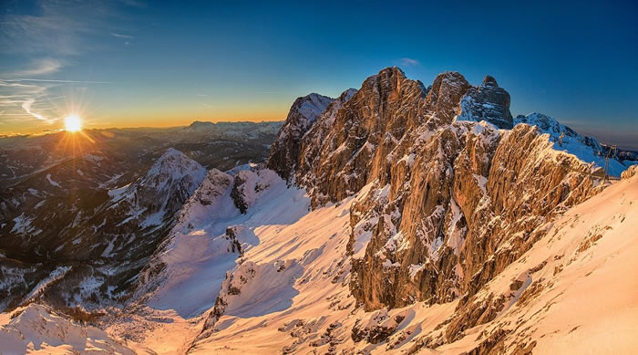 Enneigement montagne